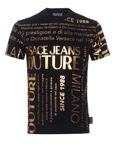 t shirt versace jeans uomo|versace jeans t shirt sale.